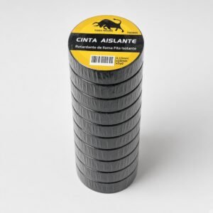 Cinta aislante Toro Negro pack 10 unidades