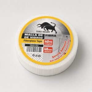 Malla de fibra de vidrio autoadhesiva Toro Negro 48 mm