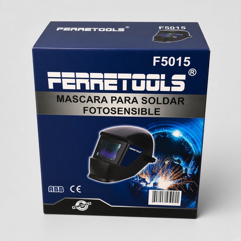 Máscara para soldar fotosensible Ferretools F5015