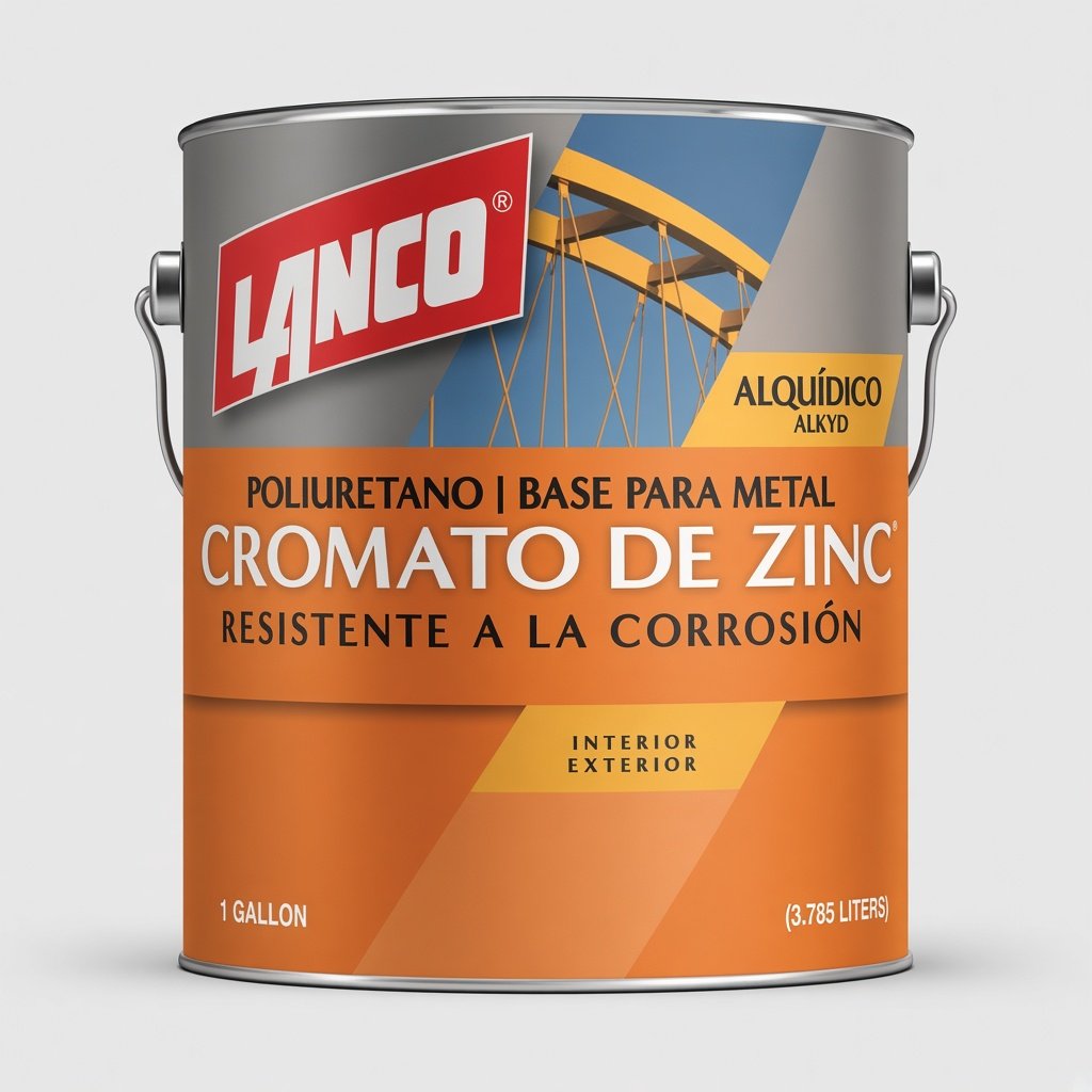 Cromato de zinc Lanco base para metal 1 galón