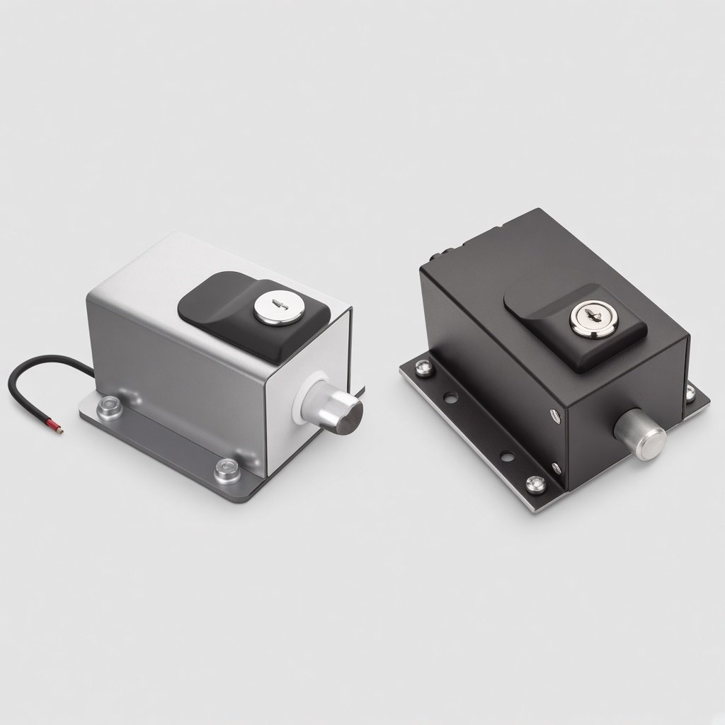 Trava Dog Steel PPA Seguro Portón Automático Con Llave